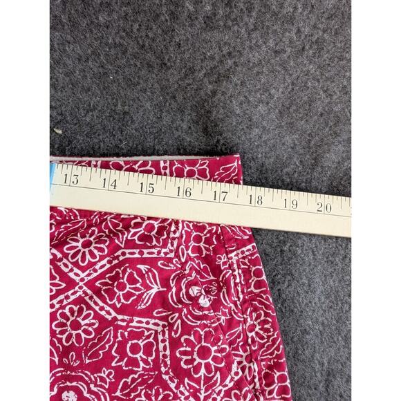 Old Navy - Pink floral chino shorts, sz 10 - Picture 5 of 8
